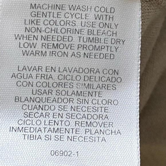 Worthington Knits 2 Piece Skirt Set Beige Long Sleeve with Maxi Skirt Size M - Picture 6 of 16